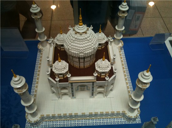 Taj Mahal in Lego
